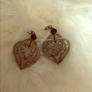 Heart earrings